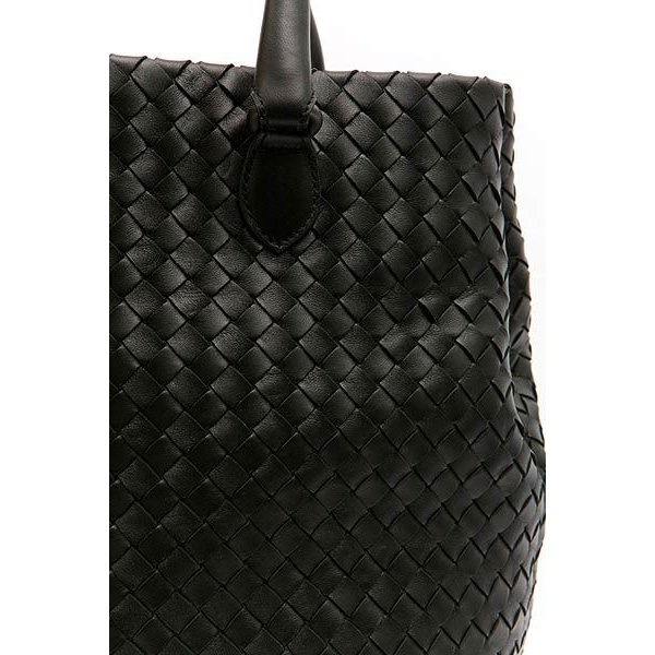 Shop Bottega Veneta Weave A Handbag In Black