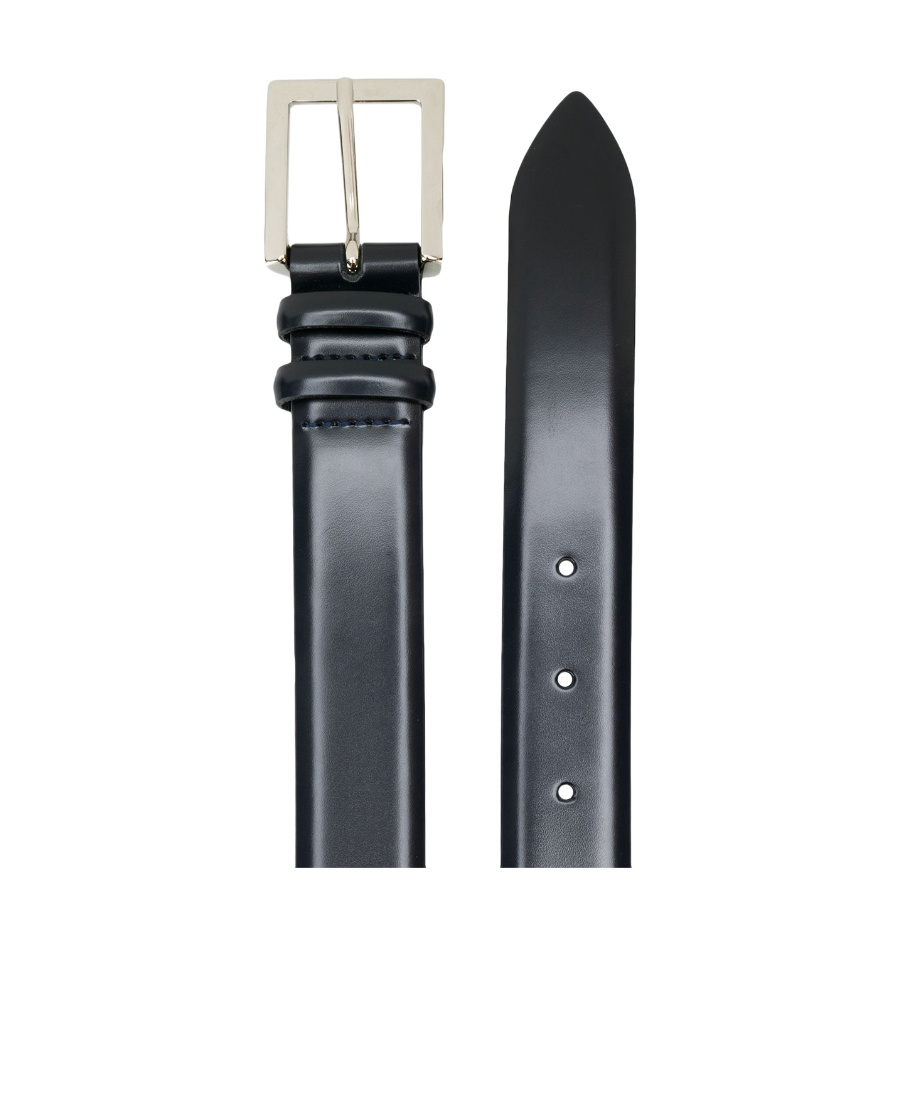 Orciani Double Loop Buckle Belt In Black