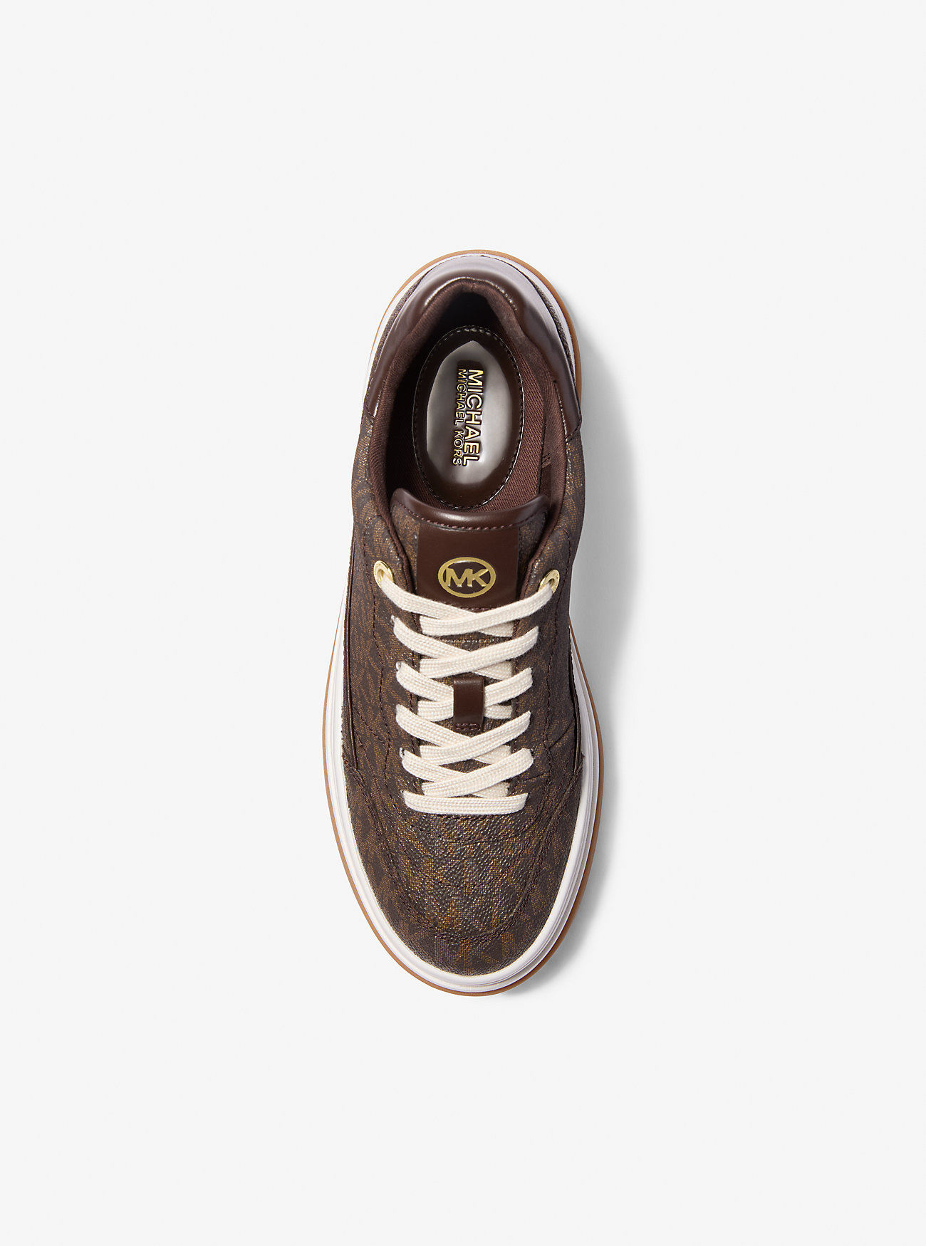 Michael Michael Kors Hayes Platform Sneakers In Brown