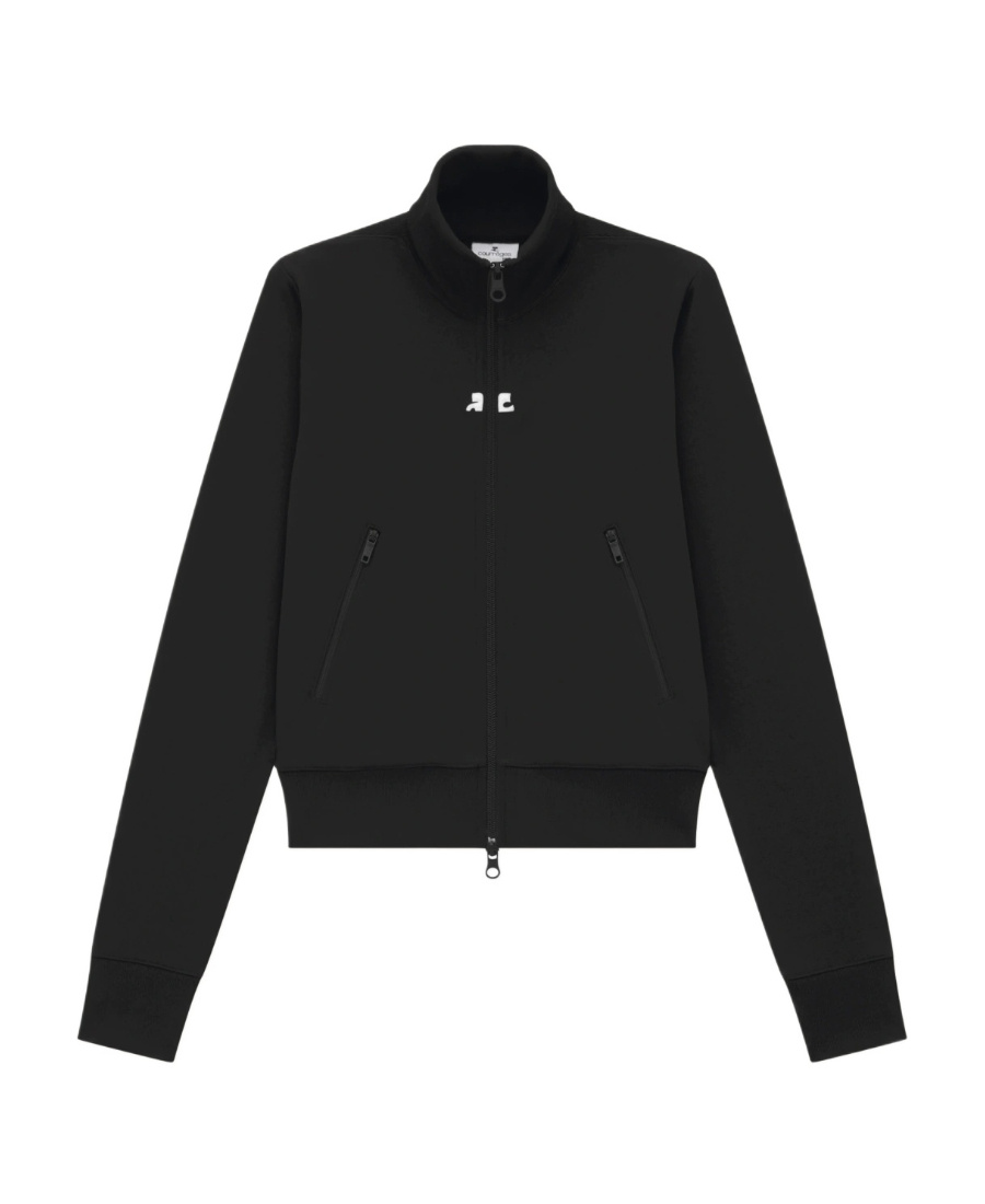 COURRÈGES ZIPPERED LONG-SLEEVED CASUAL JACKET 
