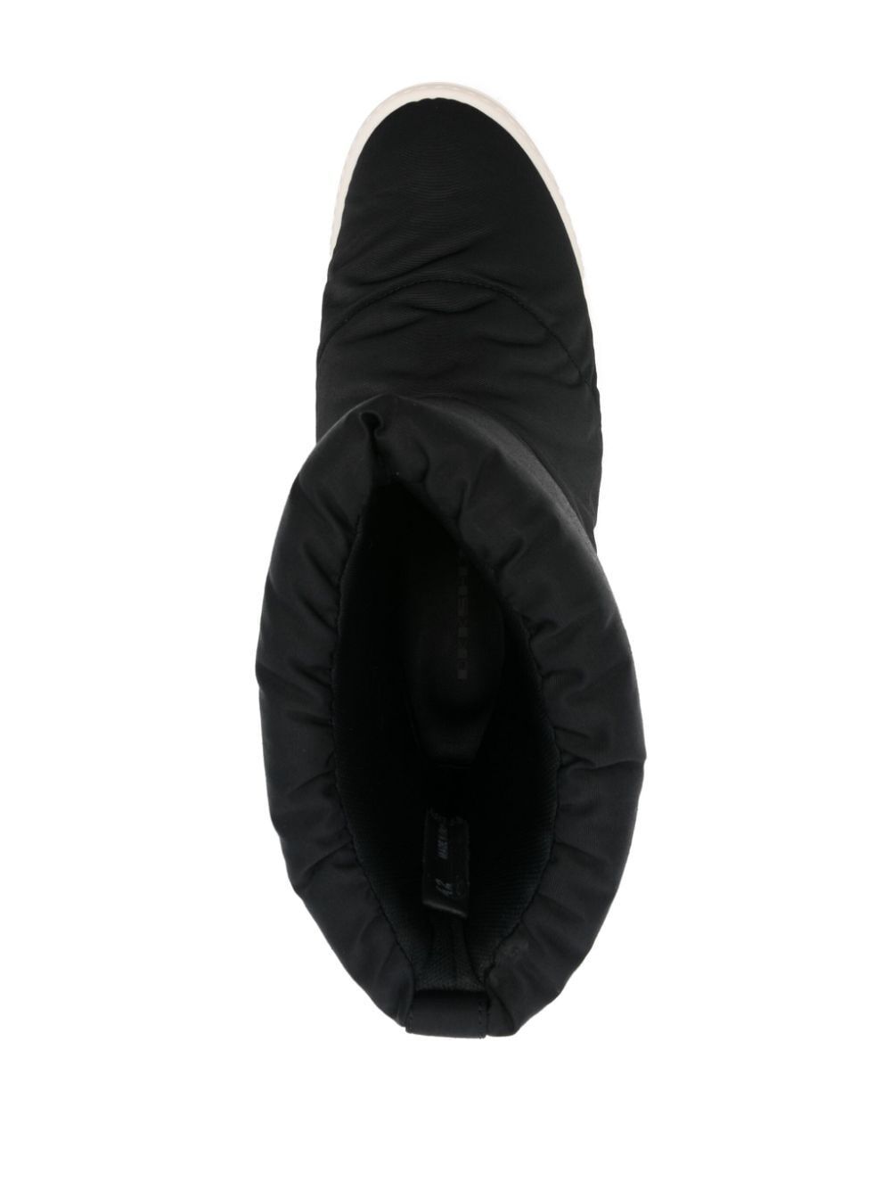 Rick Owens Drkshdw Mega Bumper Low Lunar Boots In Black