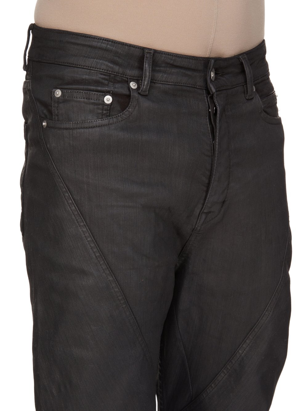 Rick Owens Drkshdw Flared Jeans In Black