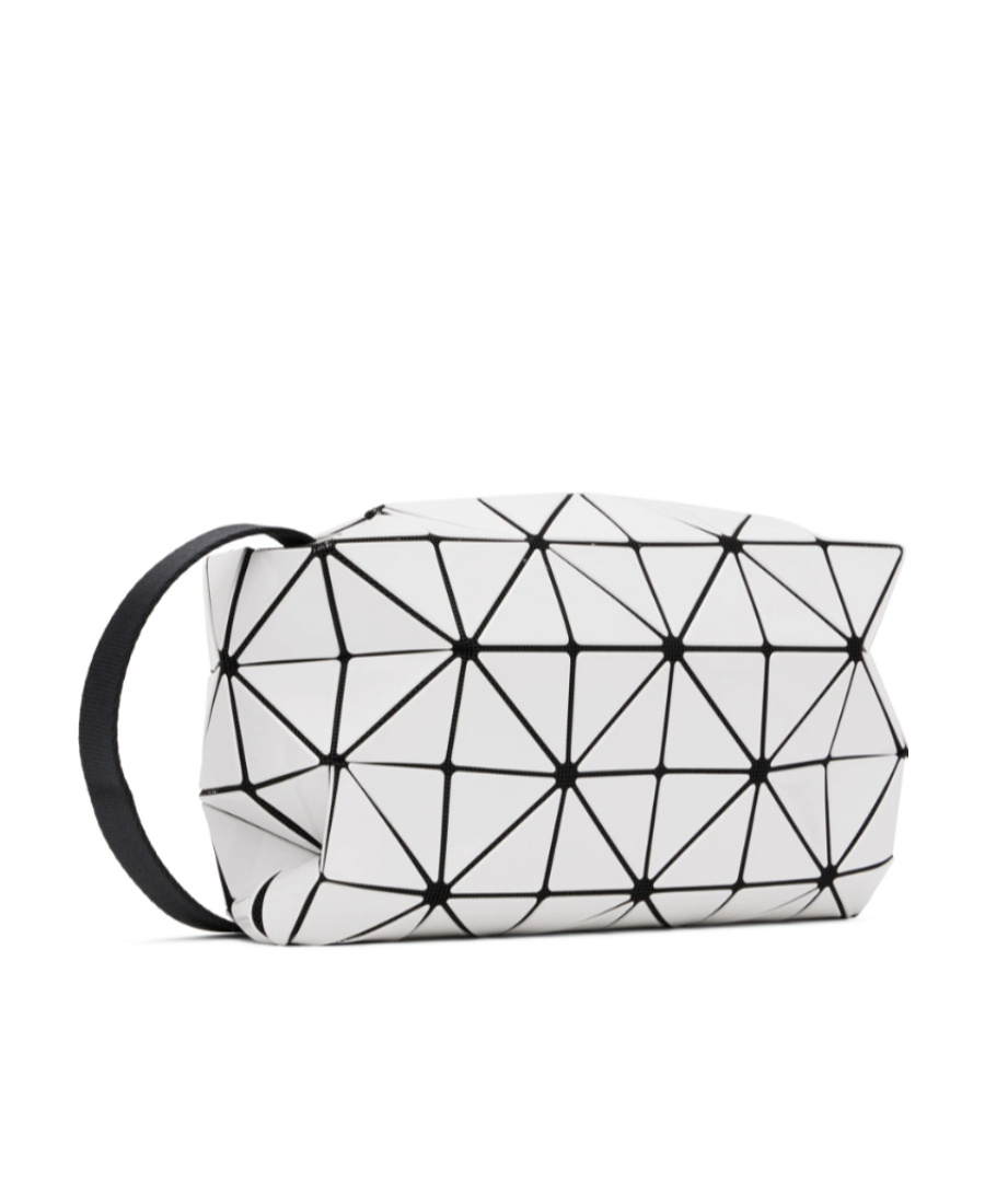 Bao Bao Issey Miyake Carton Geometric Shoulder Bag In White