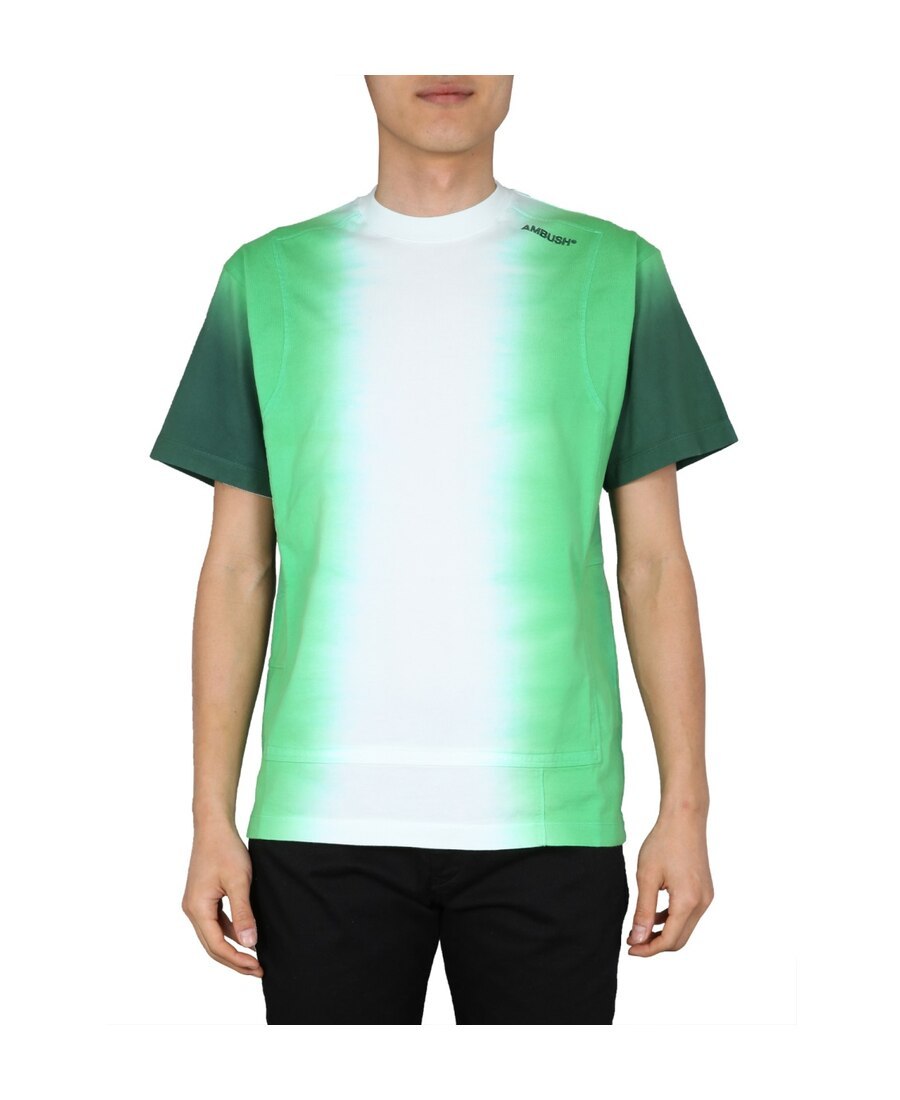 Ambush Short Sleeve Gradient Print T-shirt In Green
