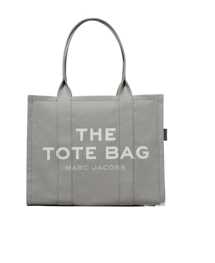 Shop Marc Jacobs The Large Tote Bag In Gray