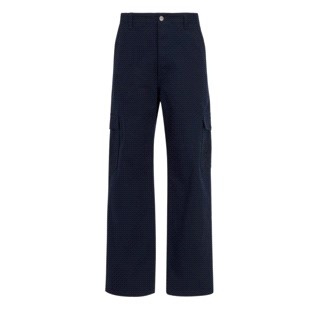 Dior Belt Loop Jeans In Blue