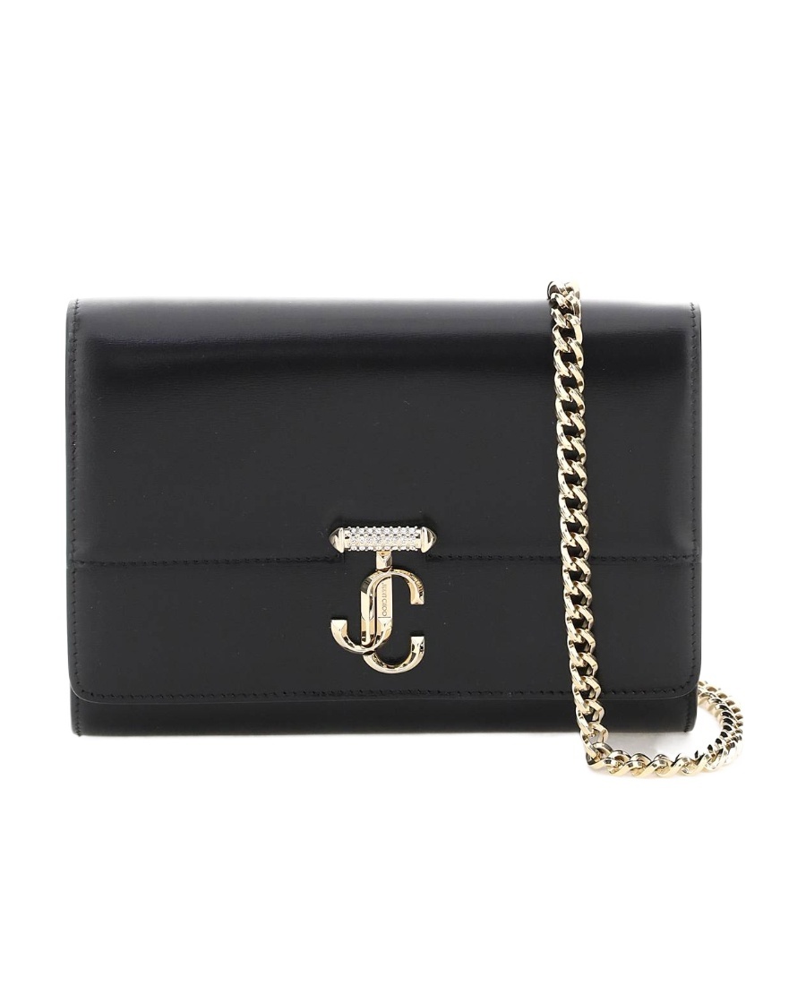 Jimmy Choo Avenue Clutch In Black