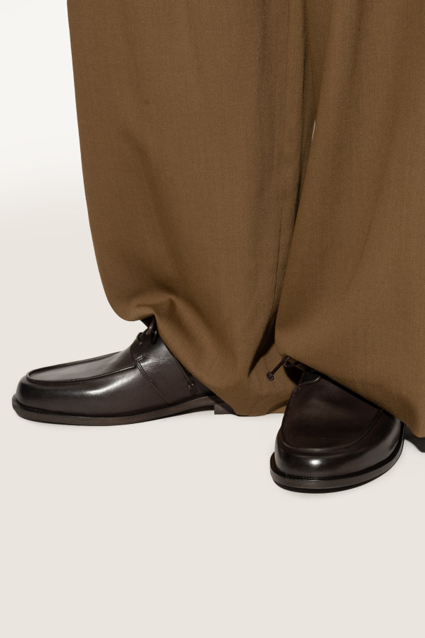 Marsèll Slip-on Lace-up Shoes In Brown