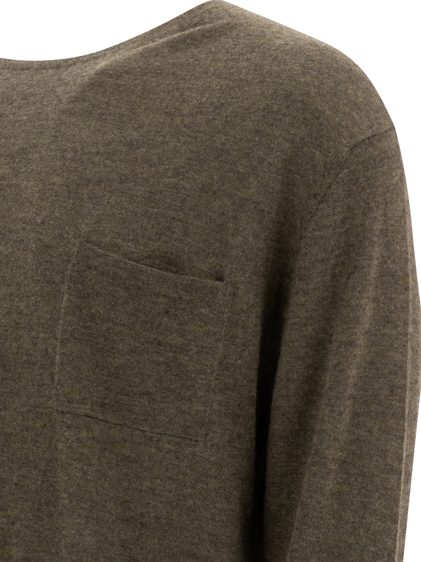 Shop Acne Studios Logo Patch Crewneck Jumper In Green