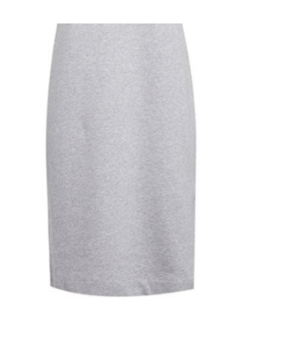Moschino Logo Printed Round-neck T-shirt Dress In White