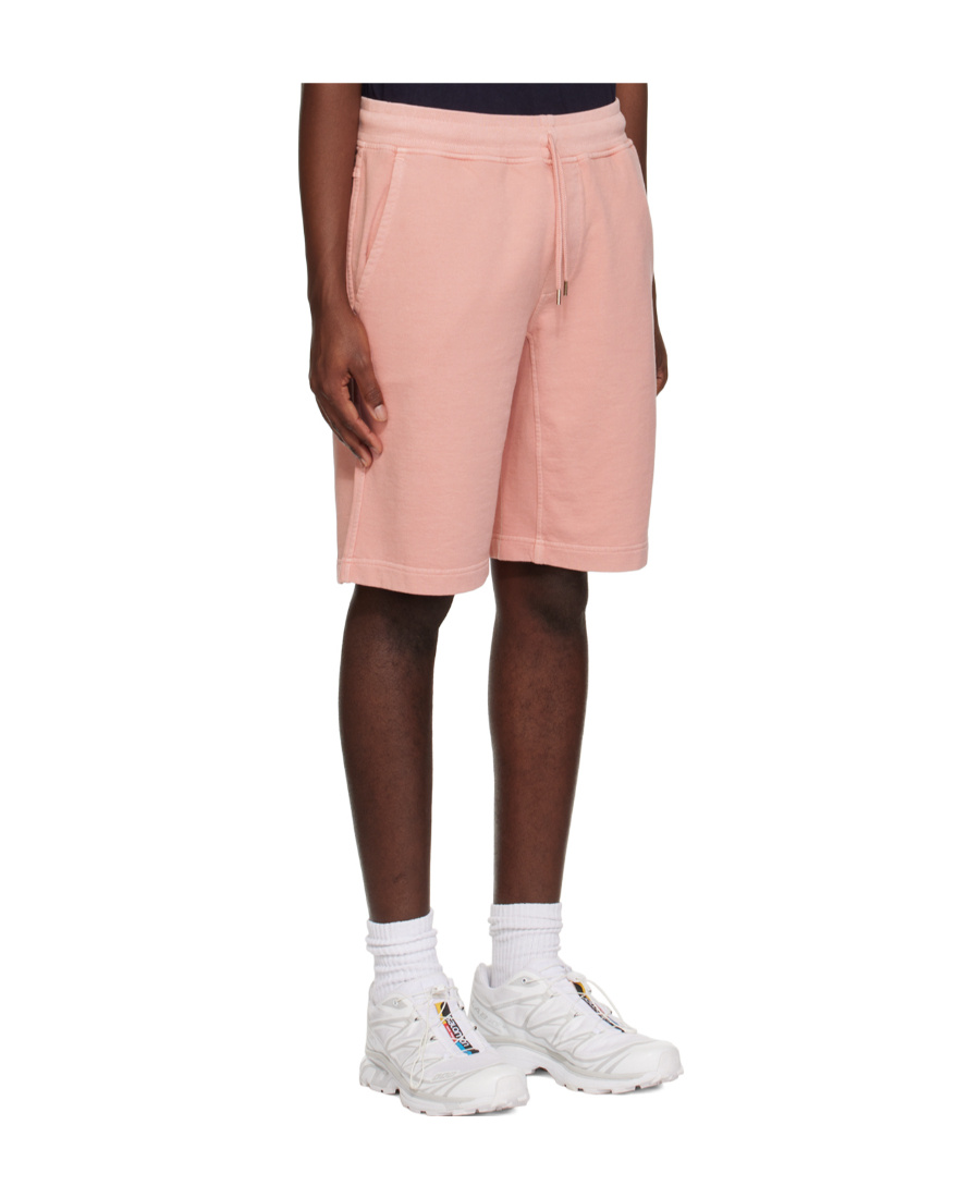 C.p. Company Pink Resist-dyed Shorts In Pink