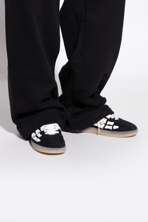 Amiri Pacific Bones Low-top Sneakers In Black
