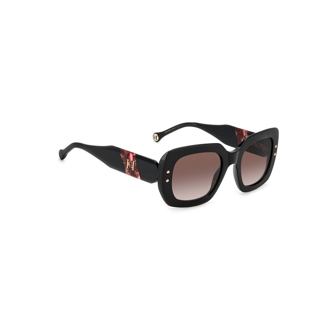Carolina Herrera Colour-block Square-frame Sunglasses