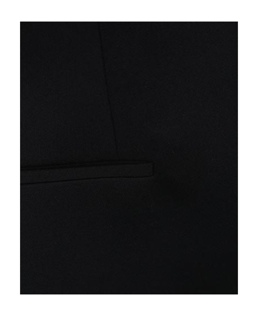 Jil Sander Wool Single-breasted Suit Coat In Black