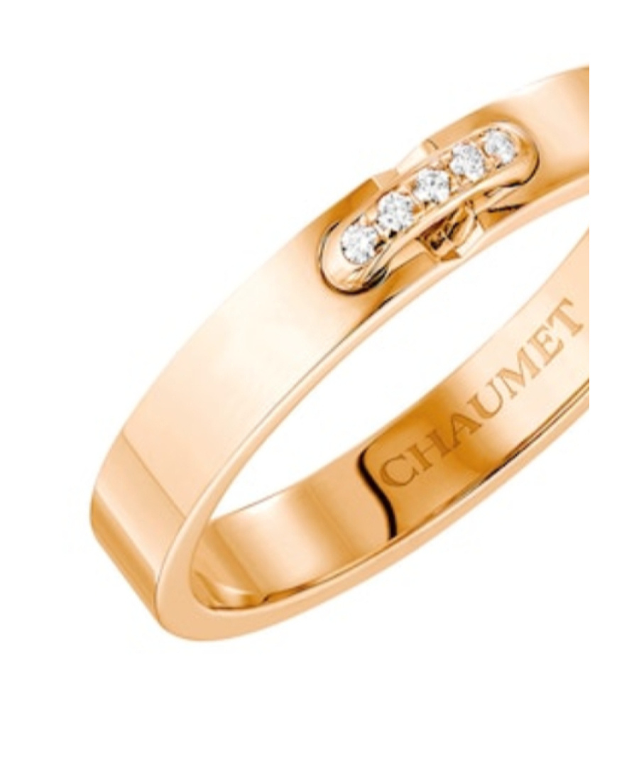 CHAUMET LOGO RING 