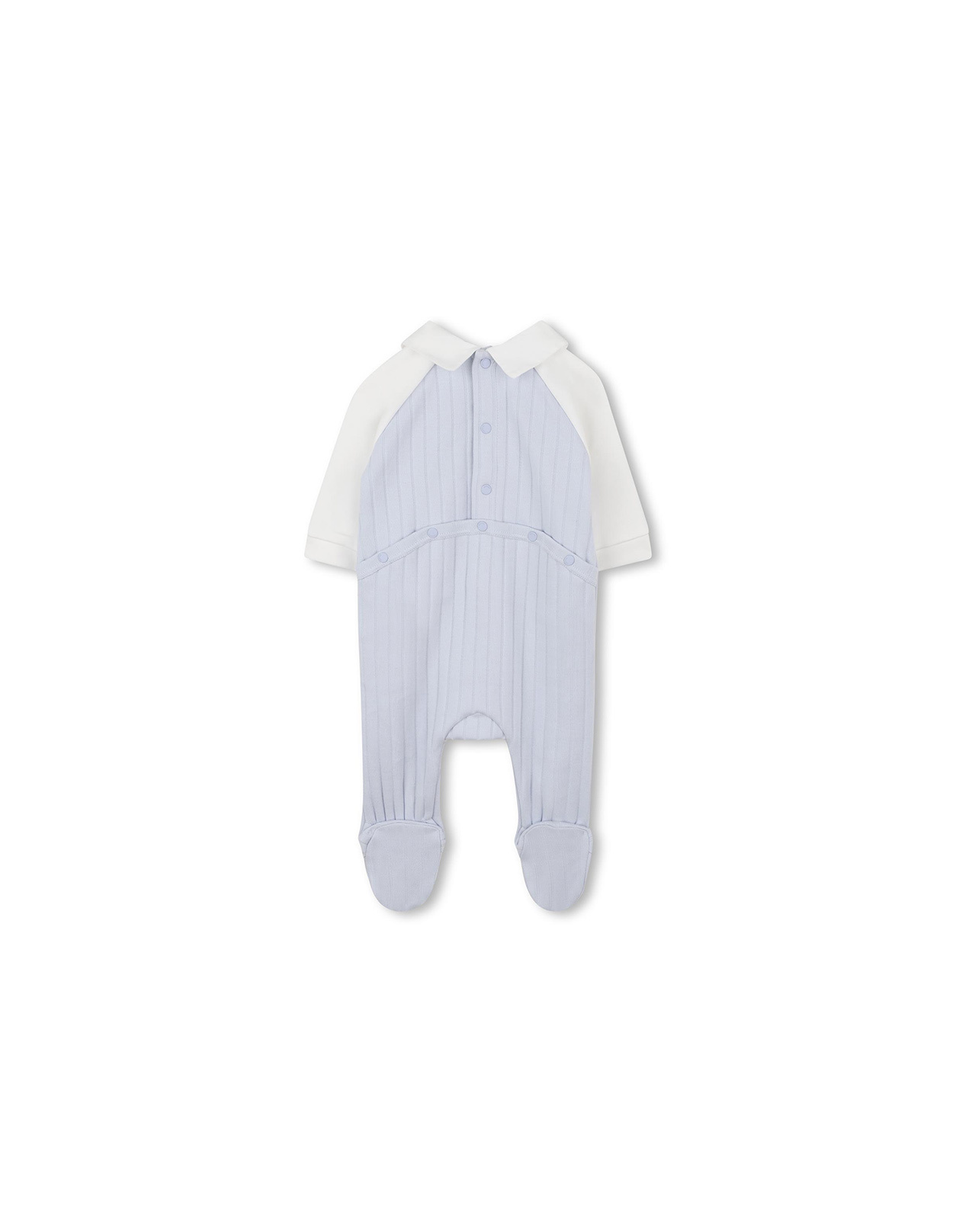 Givenchy Long-sleeved Three-piece Bodysuit In Blue