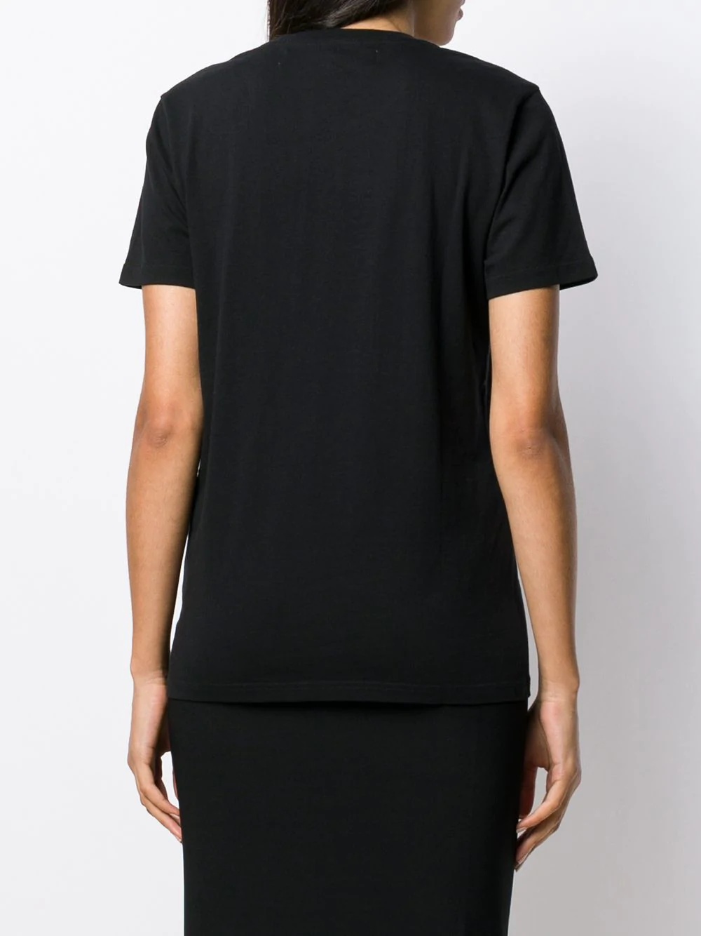Off-white Pattern Printed T-shirt In Black