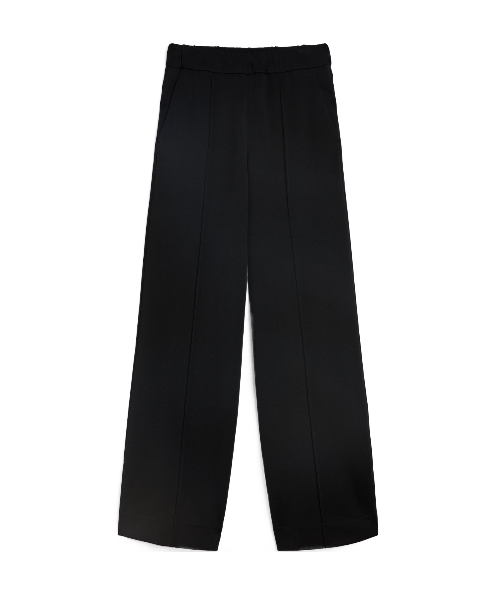 Shop Jil Sander Wide-leg Trousers In Black