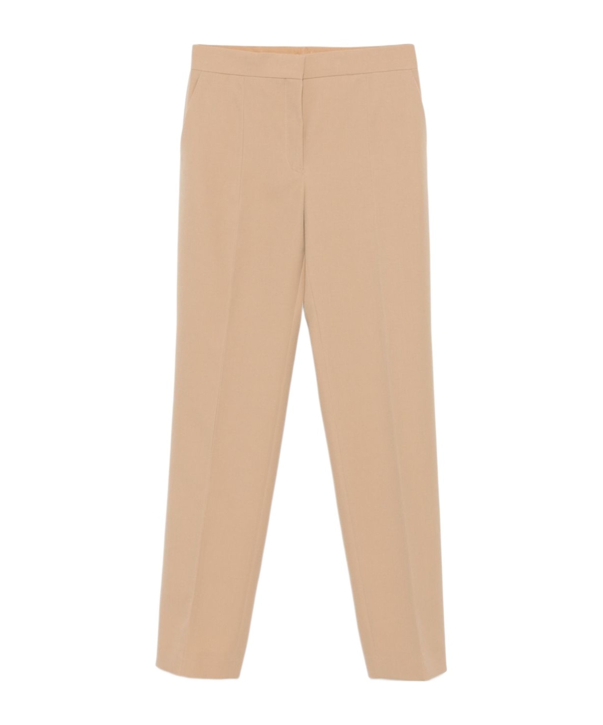 Jil Sander Wool Trousers In Nude