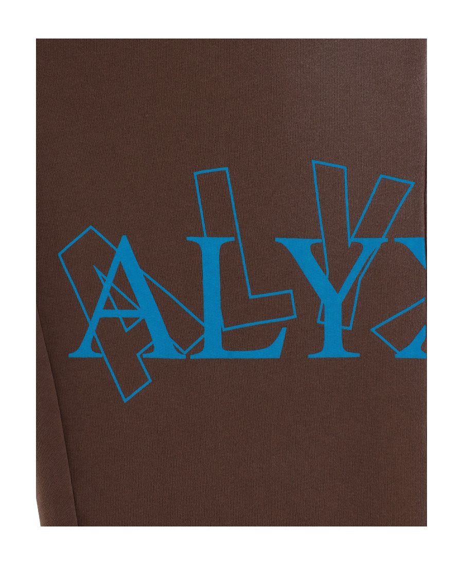 Alyx Logo-print Track Pants In Brown
