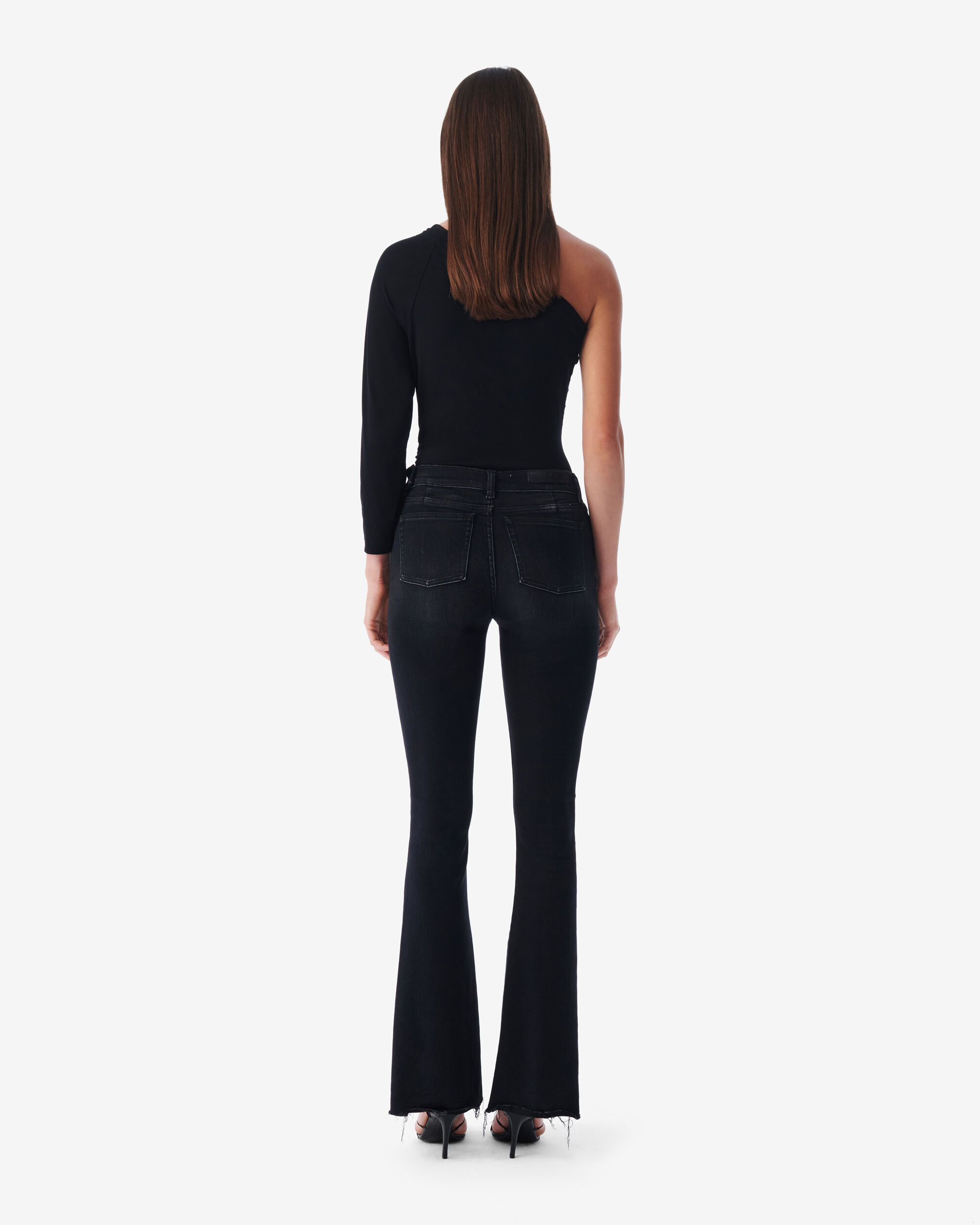 Iro Zacca Flared Jeans In Black