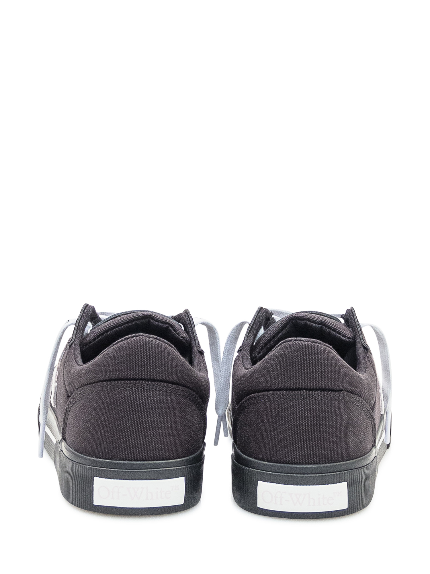 Off-white Lace-up Low-top Casual Shoes In Black