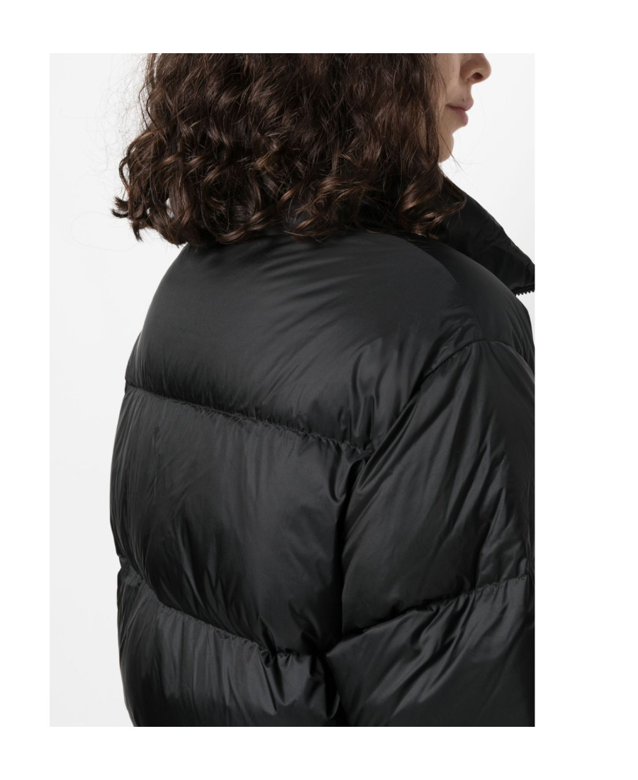Duvetica Bellatrix Logo-patch Padded Jacket In Black