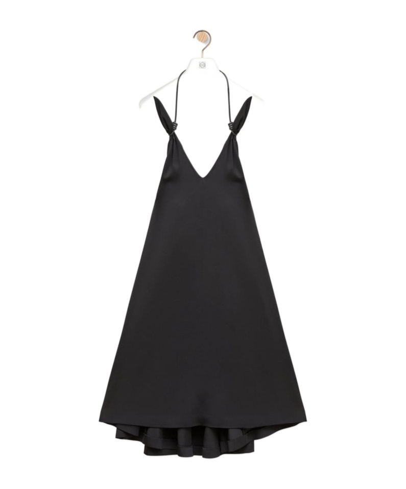 Loewe Flamenco Dresses Black In Black