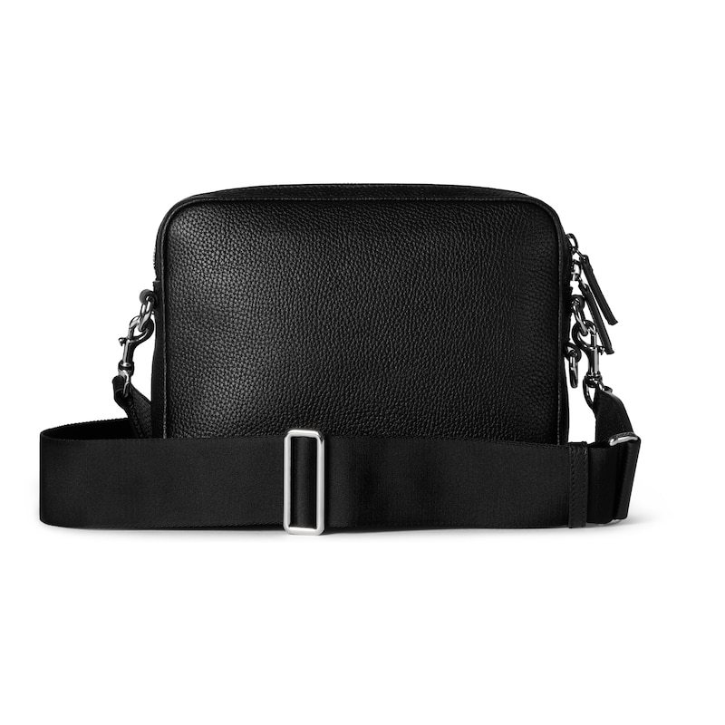 Gucci Small Cross-body Bag Decorated With Webbing In Black