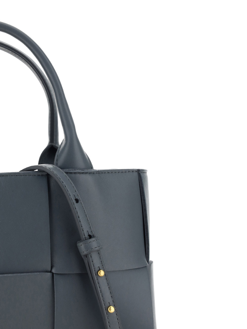 Bottega Veneta Mini Arco Shoulder Bag In Blue