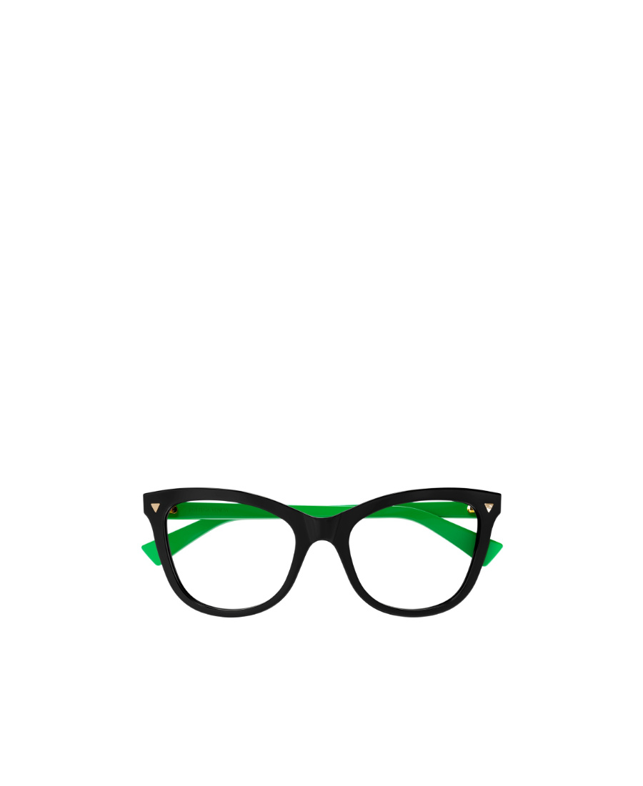 Bottega Veneta Eyewear Cat-eye Frame Glasses In Black