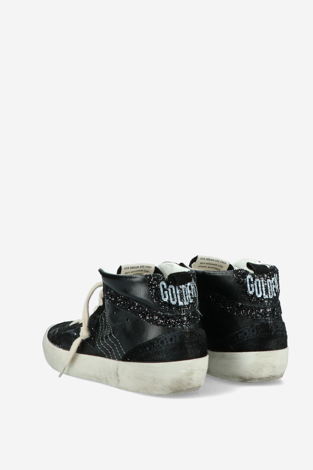 Golden Goose Mid Star Sneakers In Black