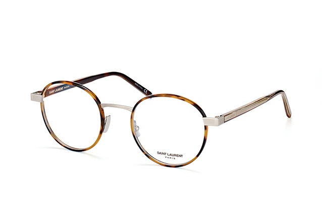 Saint Laurent Logo Flat Mirror In Multicolor