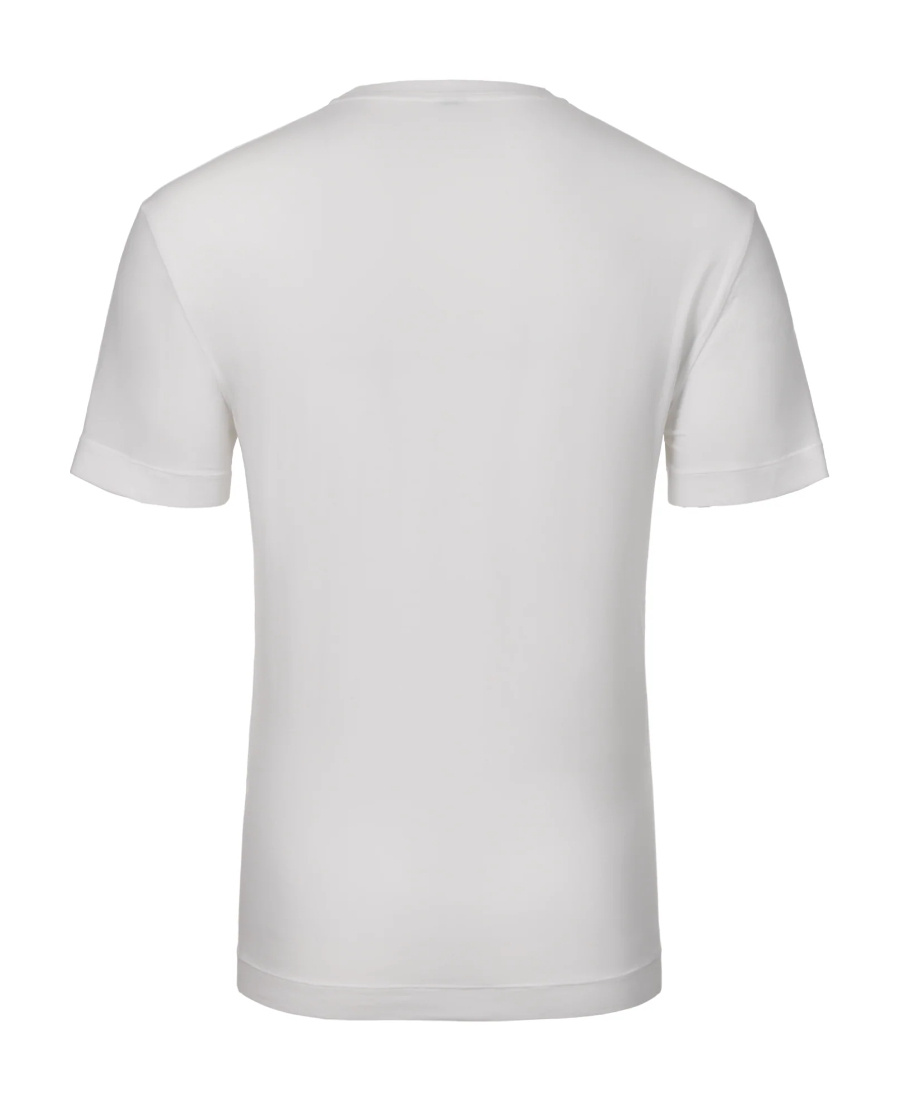 Malo Short-sleeve Crew Neck T-shirt In White
