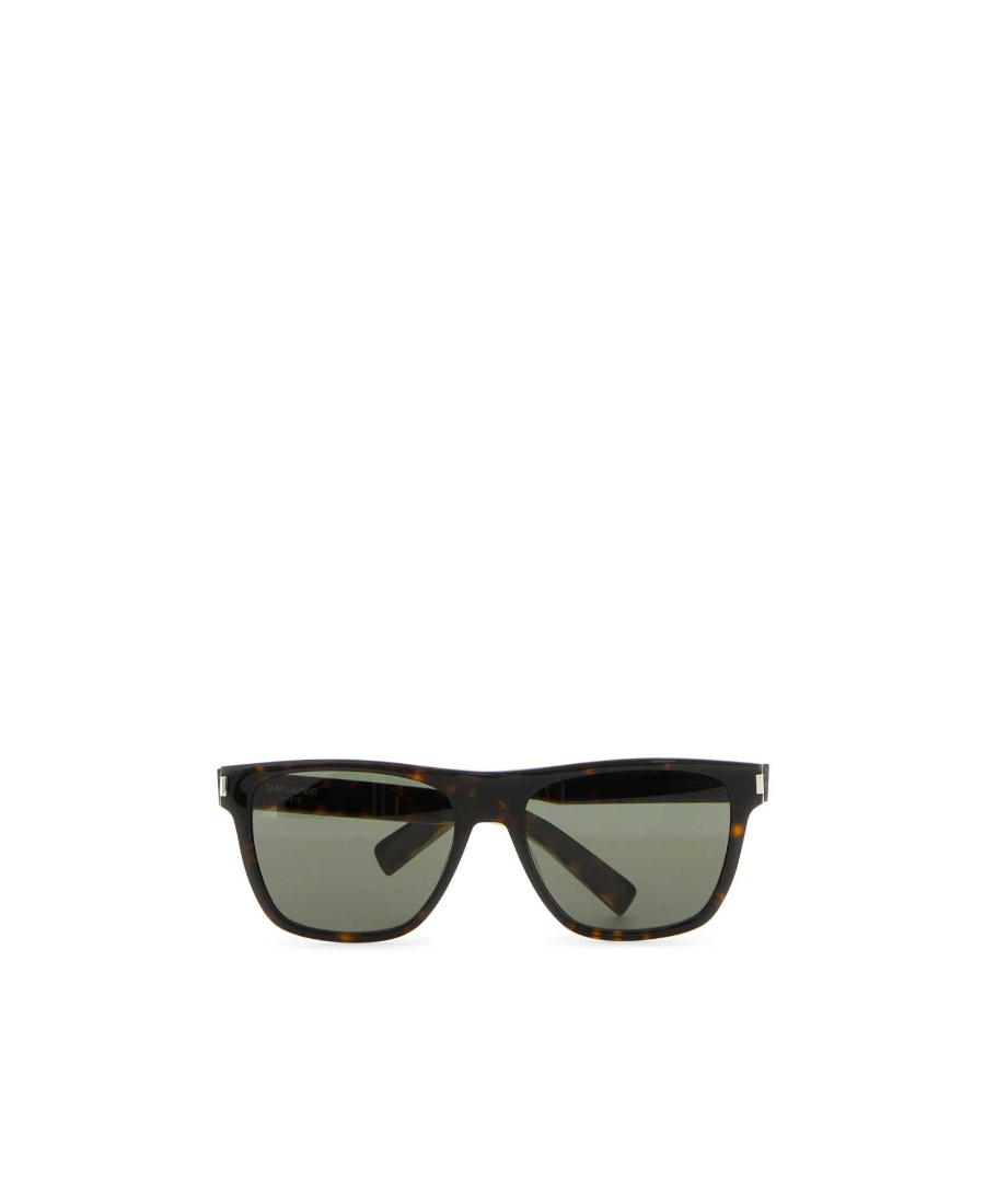 Saint Laurent Men Multicolor Acetate Sl 619 Sunglasses In Black