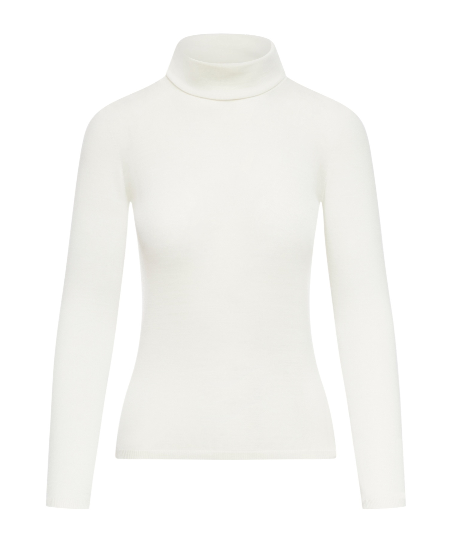 Max Mara Turtleneck Knitted Top In White