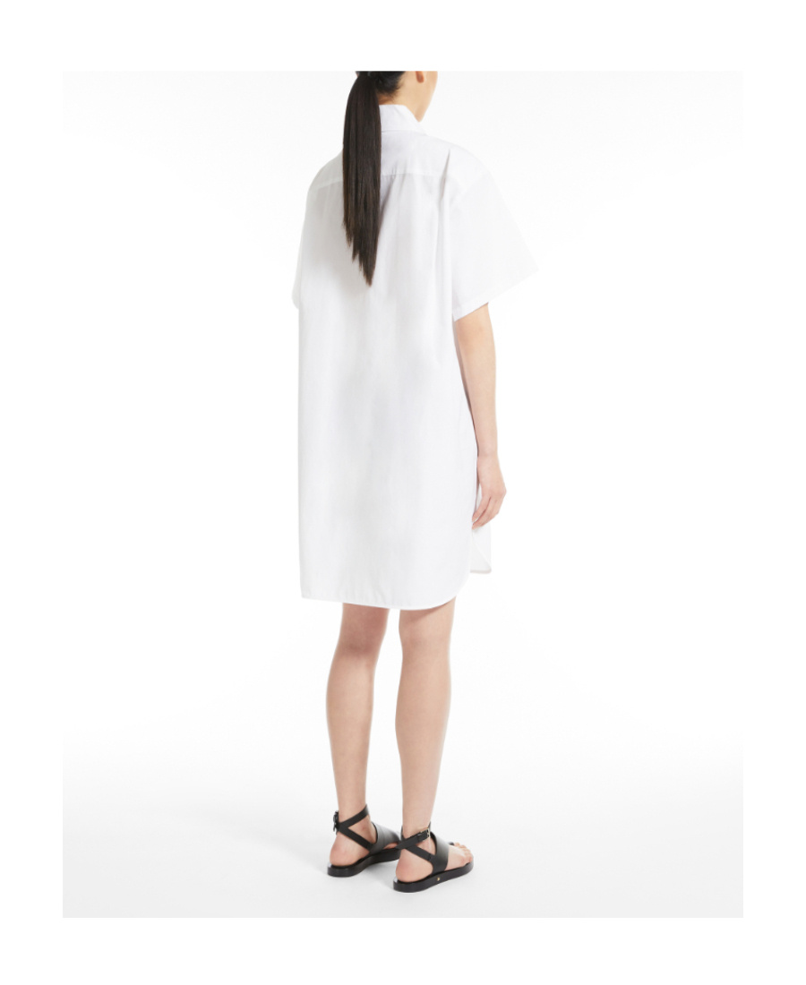 Max Mara Straight Shirt Dress In White