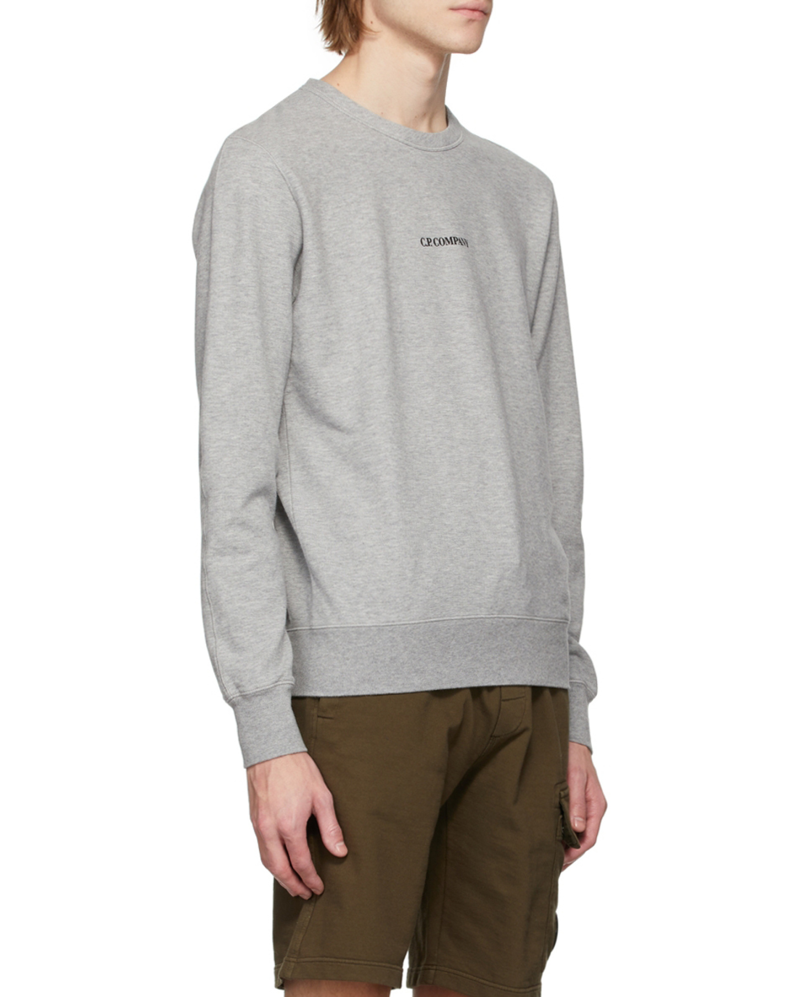 C.p. Company C. P. Company Man T-shirt Light Grey Size M Cotton In Gray