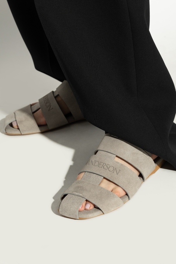 Jw Anderson Round Toe Flat Sandals