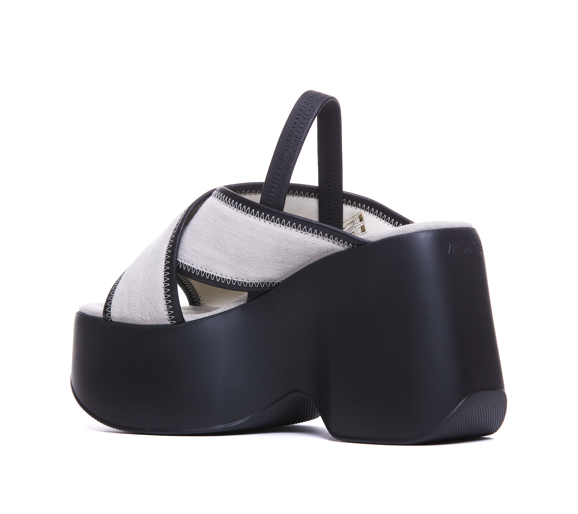 Shop Vic Matie Platform Sandals In Black