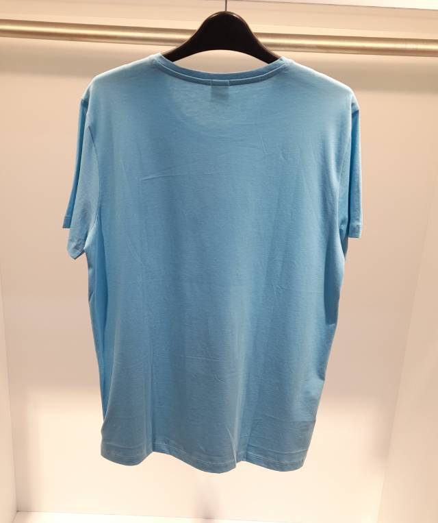 Hugo Boss Short-sleeved T-shirt In Blue