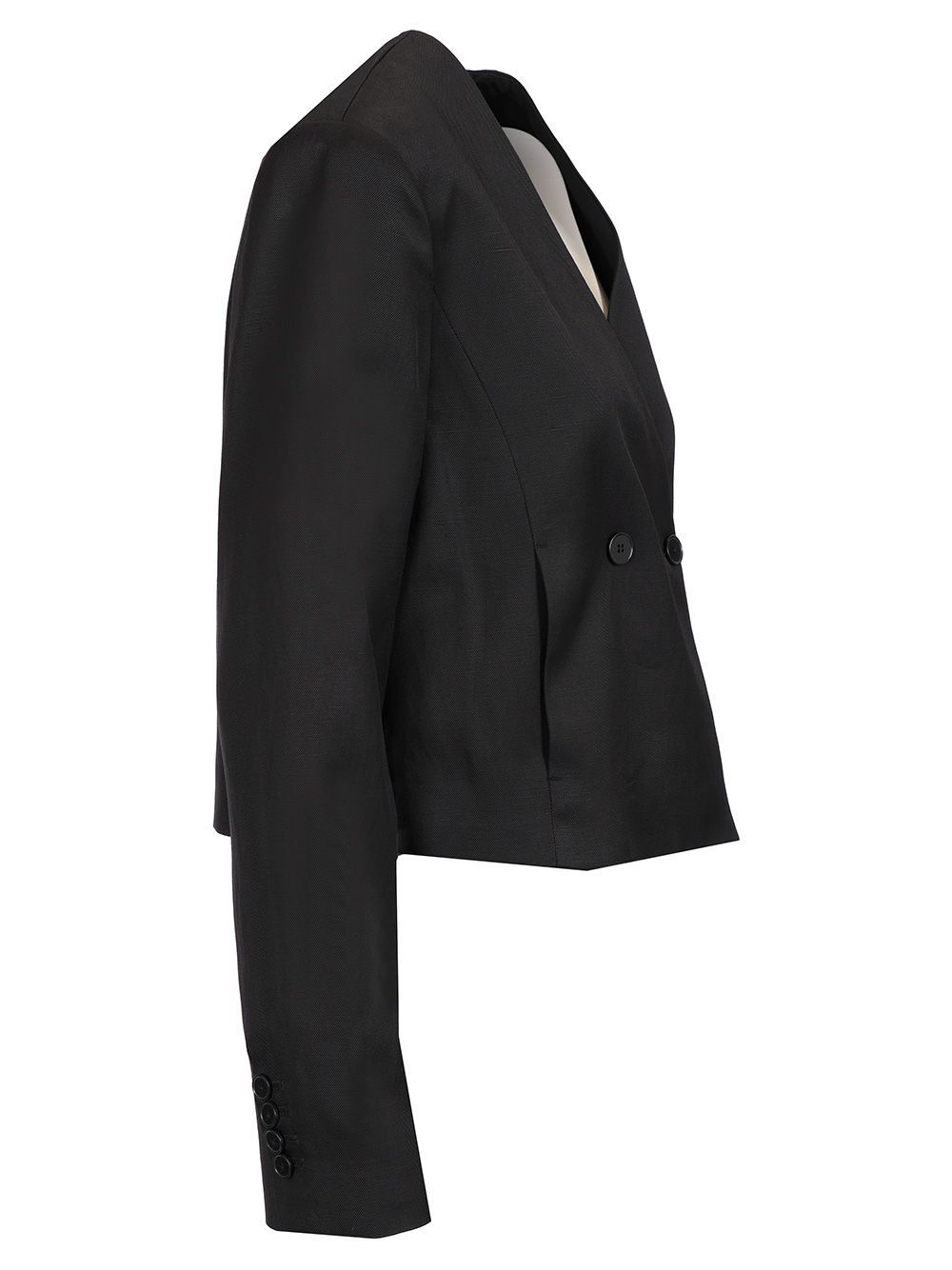 Loulou Studio Cropped Blazer