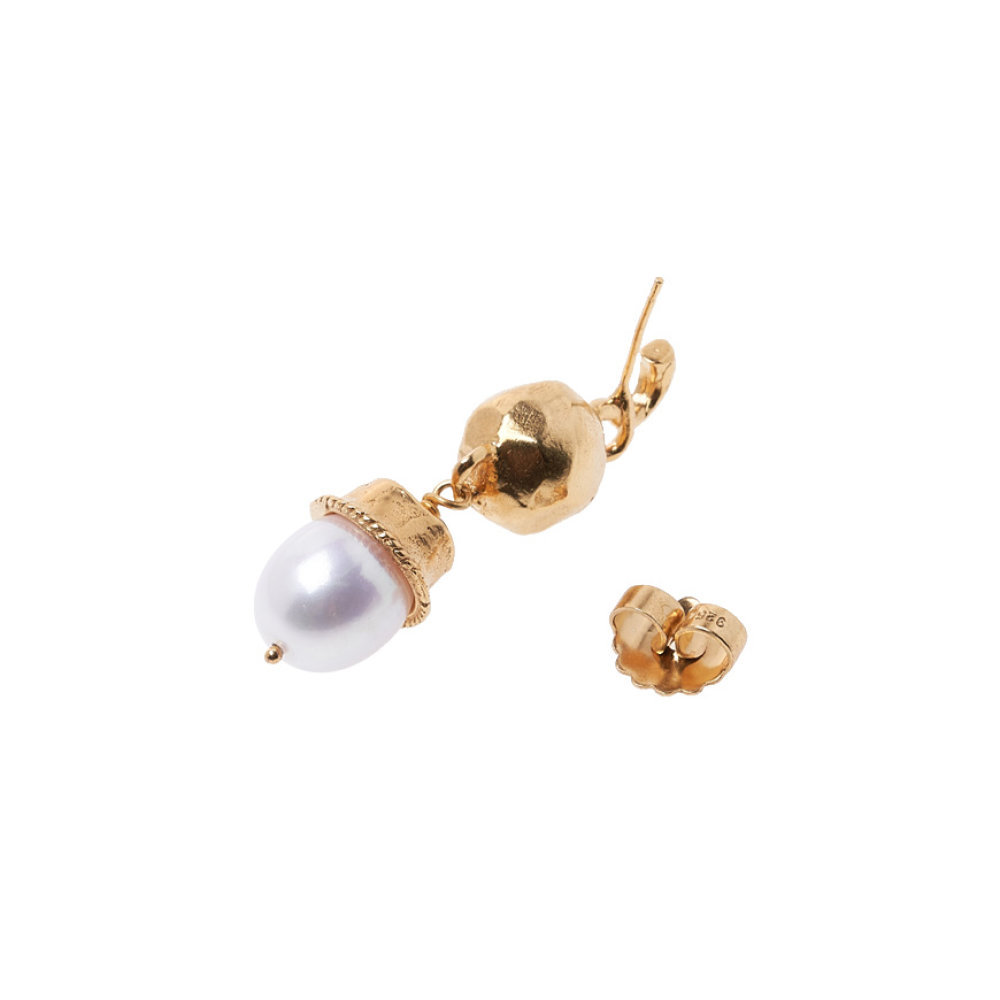 Alighieri The Return To Innocence Pearl Earrings In Yellow