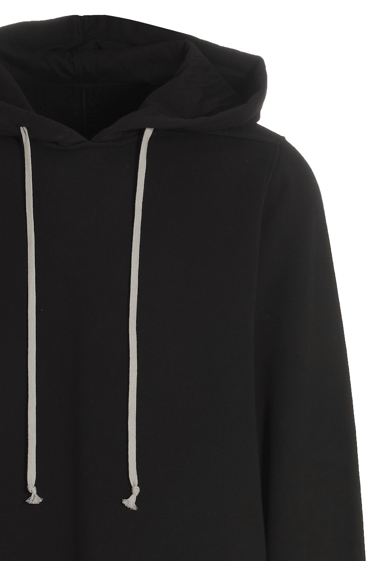Rick Owens Drkshdw Long-sleeved Sweatshirt In Black