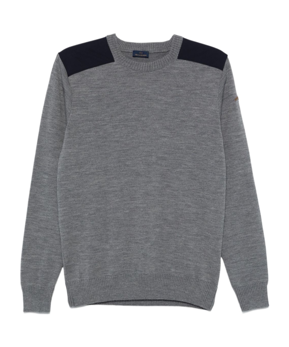 PAUL & SHARK TYPHOON-INSERTS WOOL SWEATER