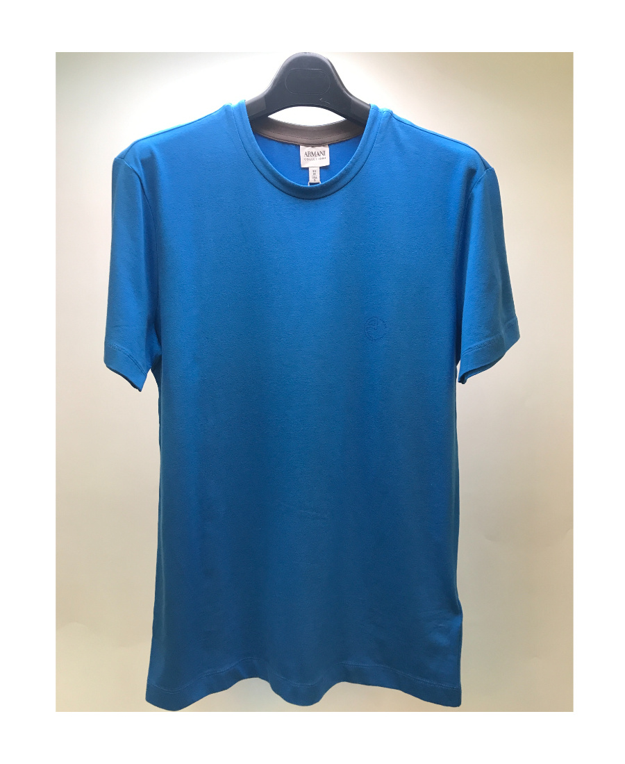 ARMANI COLLEZIONI LOGO DETAILS SHORT-SLEEVED T-SHIRT