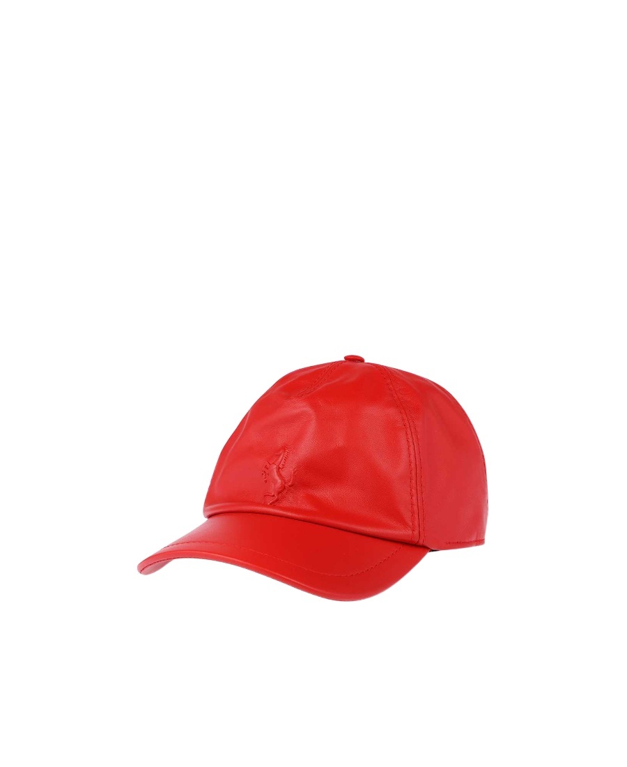 Ferrari Logo Hat In Red