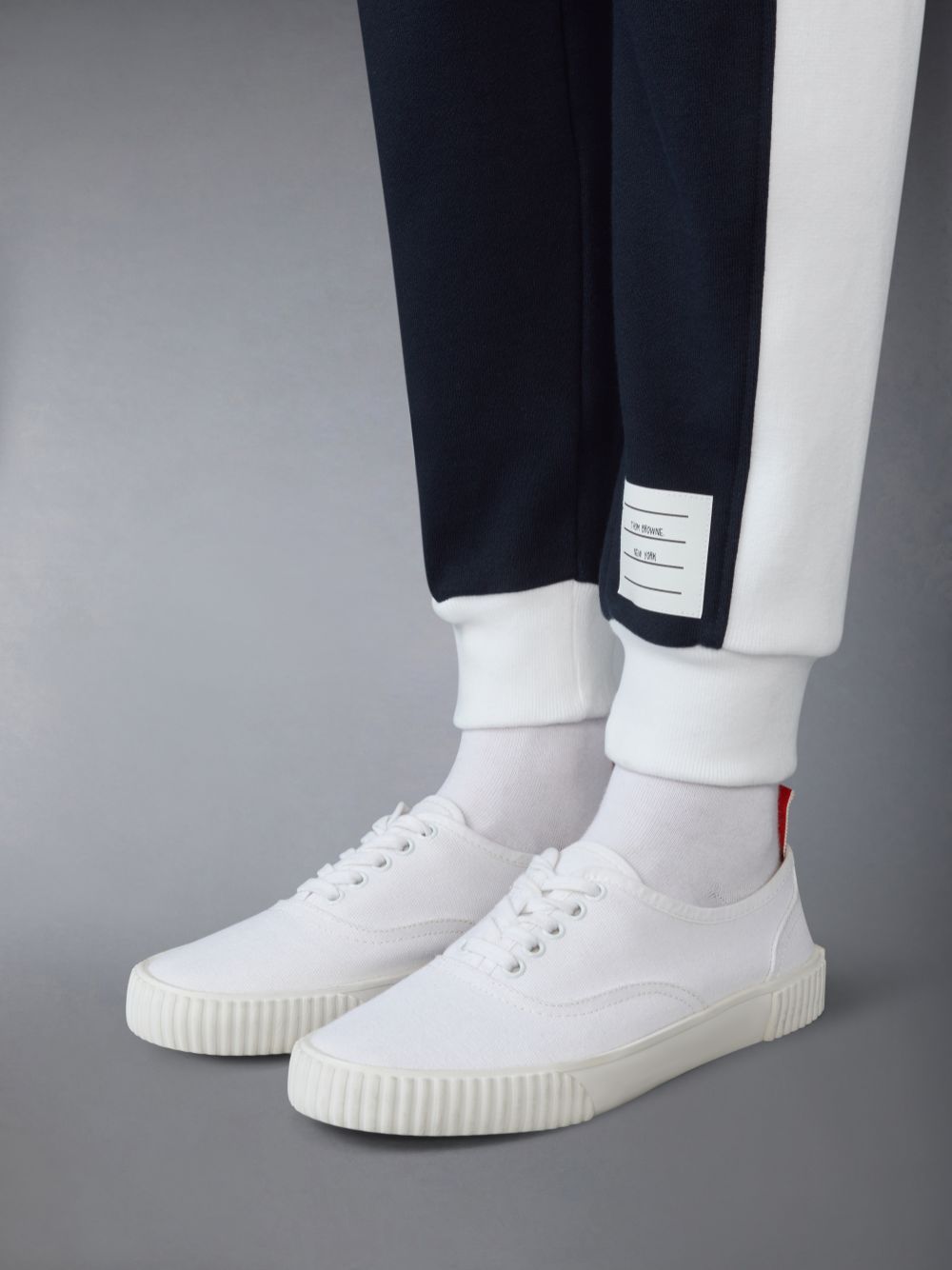 Thom Browne 4 Bar-stripe Track Pants In Blue