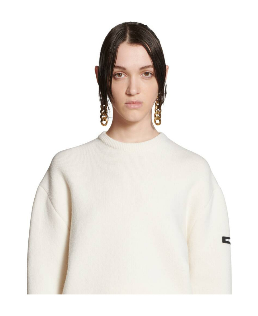 Balenciaga Crewneck In White