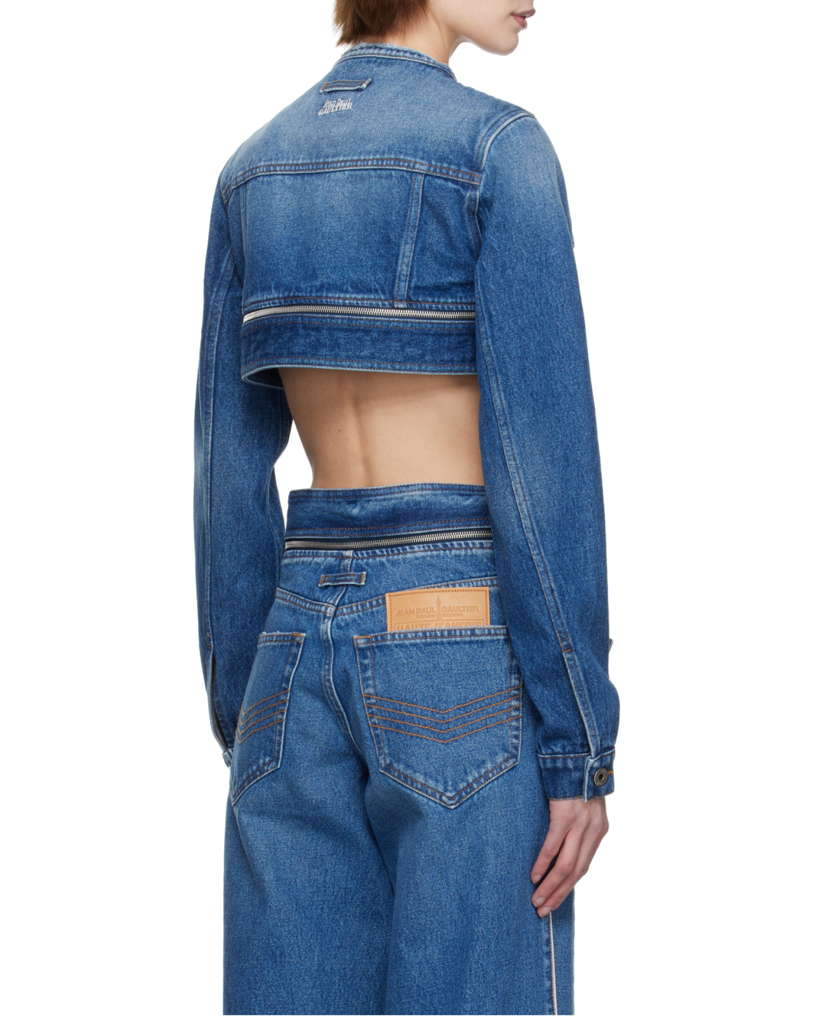 Jean Paul Gaultier Cropped Denim Jacket